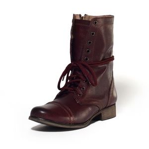 Steve Madden Wine Red Troopa Boot